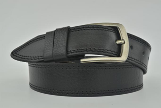 Ремень черный, 127 см /40 мм