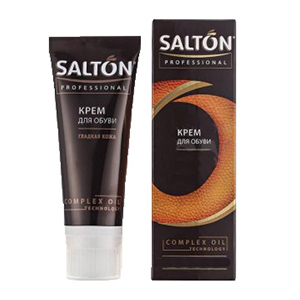 SALTON Крем для лаковой кожи в тубе с губкой БЕСЦВЕТНЫЙ 75мл