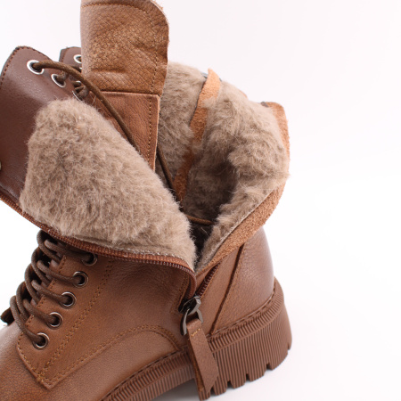 BONAVI высокие коричневые ботинки 