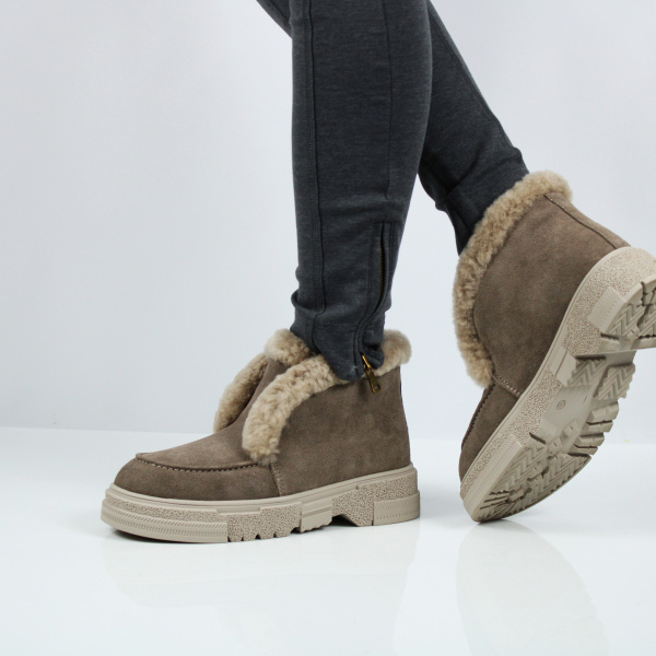 SHOIBERG замшевые ботинки