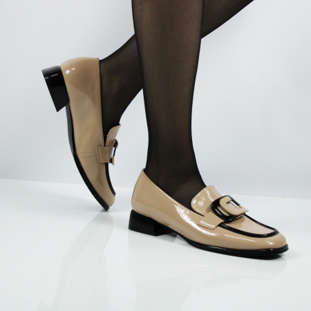 LUKME лаковые лоферы с пряжкой