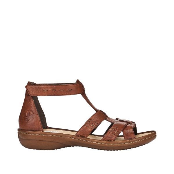 RIEKER сандалии коричневого цвета 