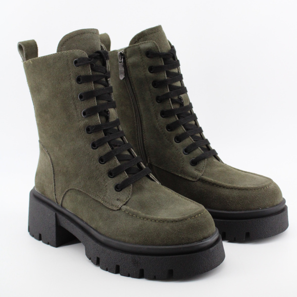 MADELLA высокие зимние ботинки темно-зеленого цвета