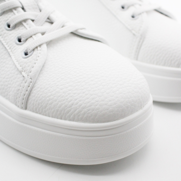 LUKME белые кожаные кеды