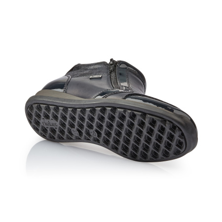 Ботинки с лакированными вставками RIEKER