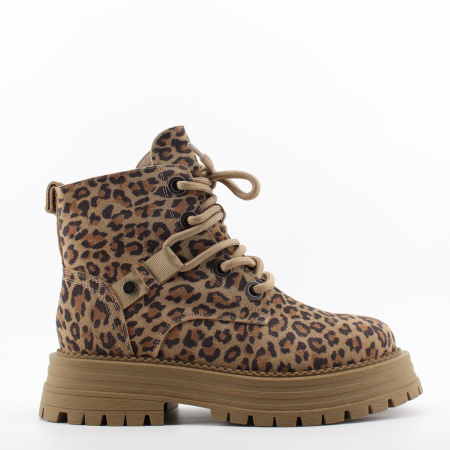 SPUR ботинки леопард