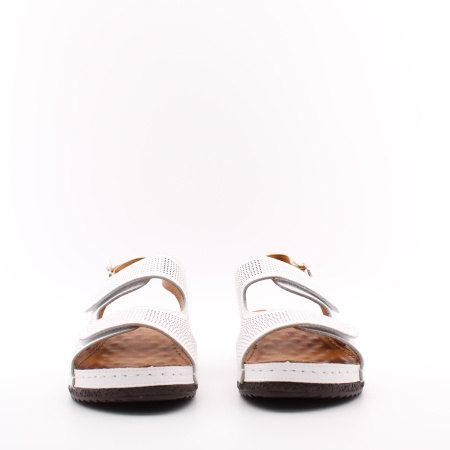 LUKME босоножки белые, мягкие, комфортные