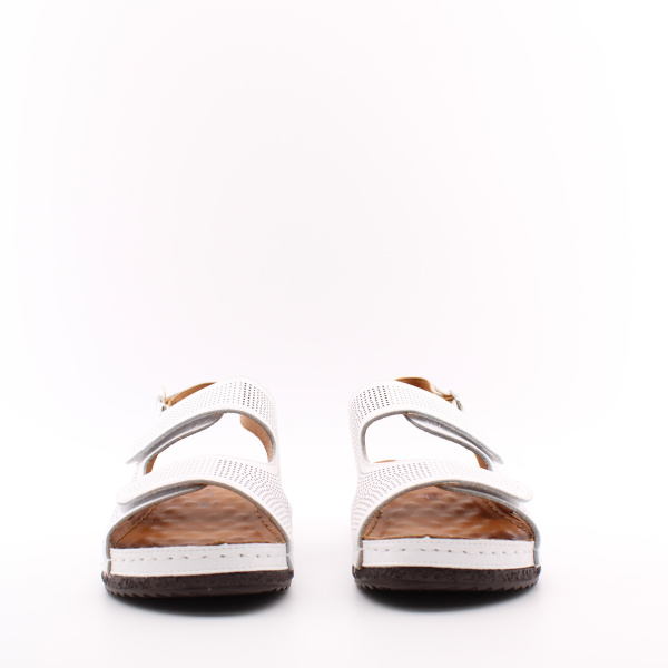 LUKME босоножки белые, мягкие, комфортные