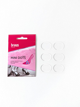 BRAUS Гелевые мини-вкладыши для проблемных участков MINI DOTS 