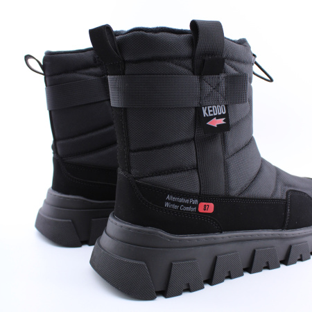 KEDDO чёрные дутики