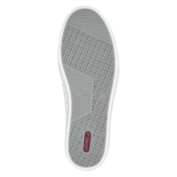 Кеды белые перфорированые RIEKER