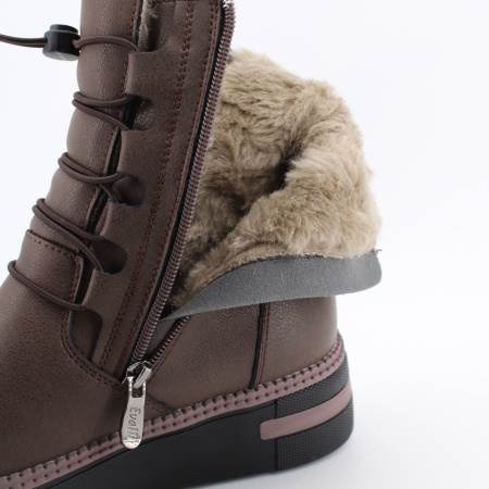 EVALLI ботинки на двух молниях