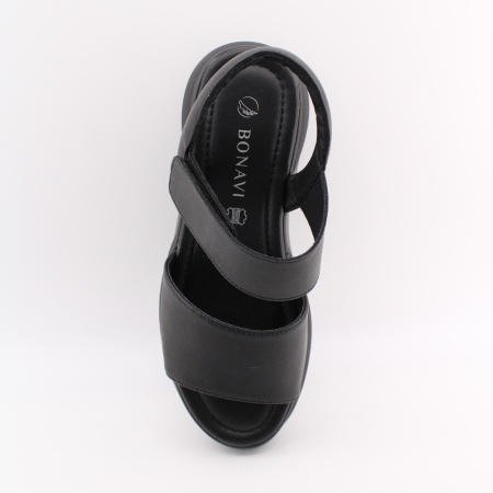 Босоножки на высокой танкетке LUKME