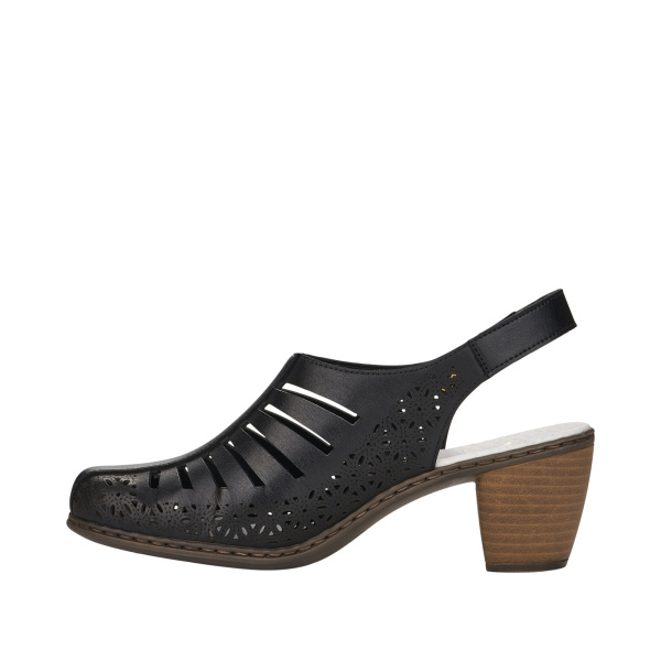 RIEKER туфли с вырезами и перфорацией 