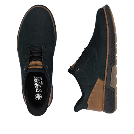 RIEKER ботинки темно синего цвета