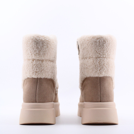 MADELLA полусапоги с декоративной опушкой