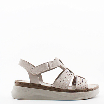 LAGRANDEZZA босоножки серого цвета