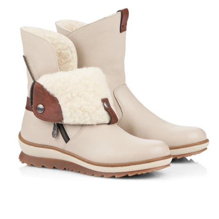 Ботинки с меховым отворотом REMONTE