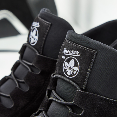 RIEKER черно-белые кроссовки