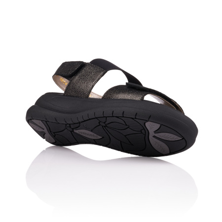 Черные перламутровые сандалии REMONTE