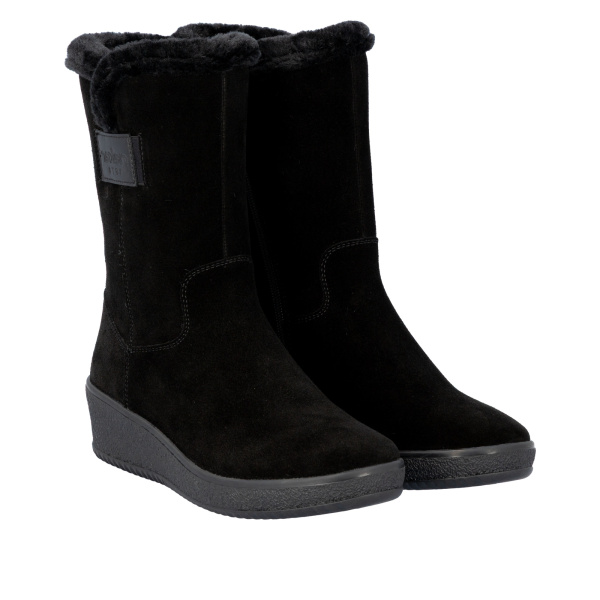 RIEKER замшевые полусапоги