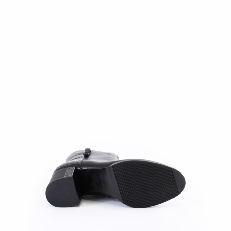 Ботильоны с декором на толстом каблуке TOFA