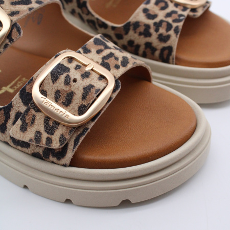 TAMARIS леопардовые пантолеты