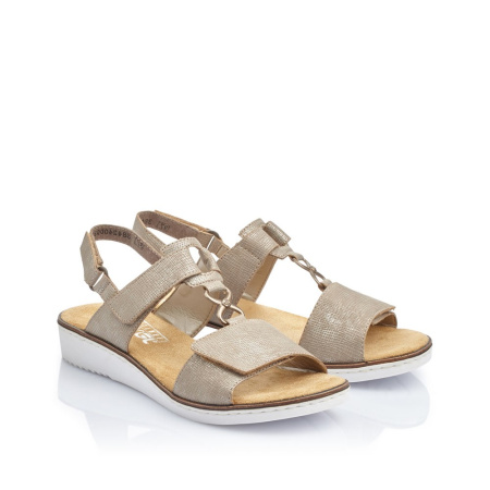 Босоножки с декором RIEKER