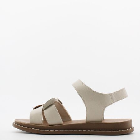 LUKME сандали молочного цвета