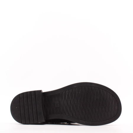 LUKME сабо лаковые в классическо черном исполнении