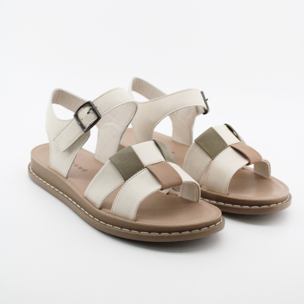 LUKME сандали молочного цвета