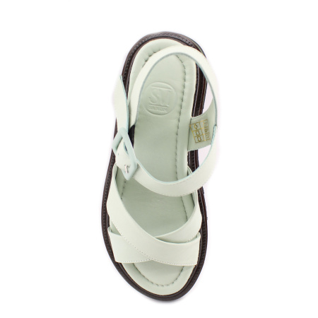 Босоножки салатового цвета SandM