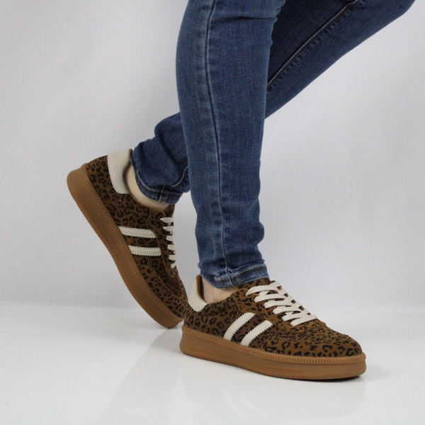 BADEN кеды леопардовые
