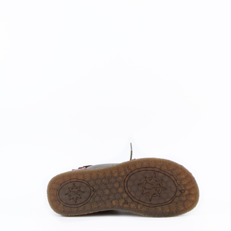 Разноцветные ботинки на шнуровке