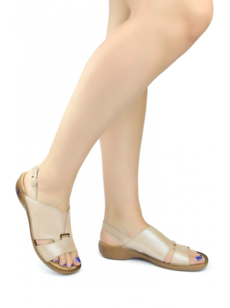 Сандалии с лазерной обработкой