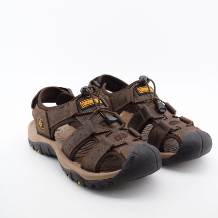 TORSION FIELD сандалии с контрастной строчкой