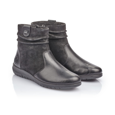 Комбинированные ботинки на молнии RIEKER