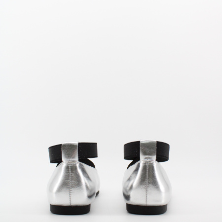 MADELLA серебрянные балетки