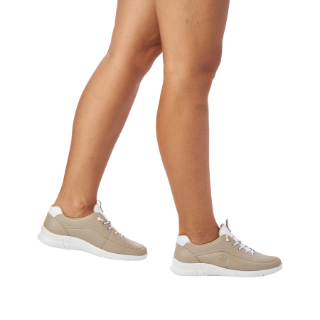 Бежевые кроссовки RIEKER