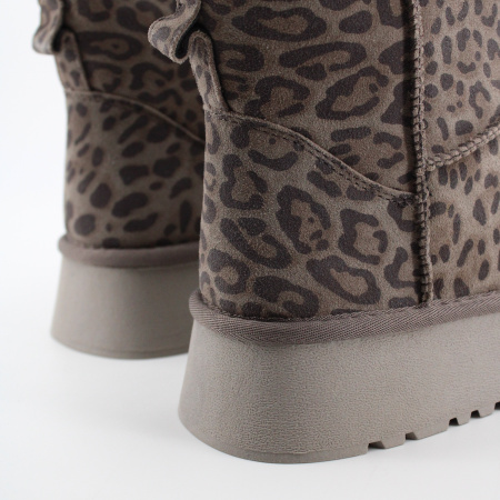 MADELLA леопардовые угги
