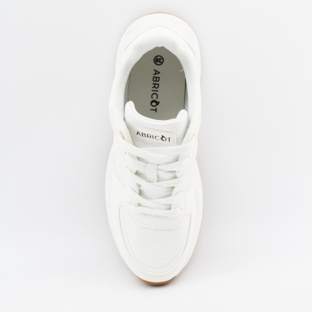 ABRICOT белые кроссовки