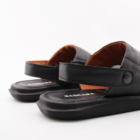 BASKARA сандалии черные комфорт