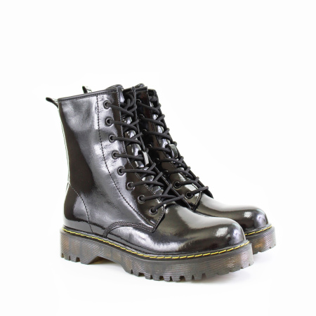 Лаковые ботинки Dr. Martens