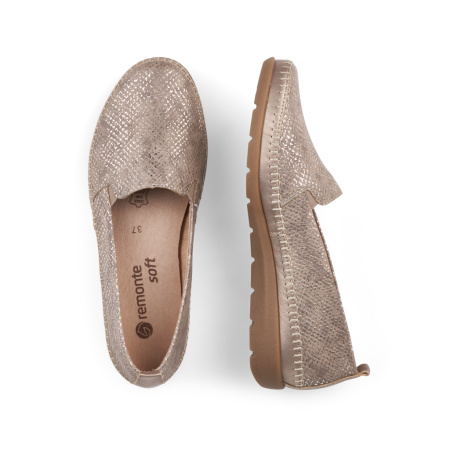 Мокасины под рептилию REMONTE