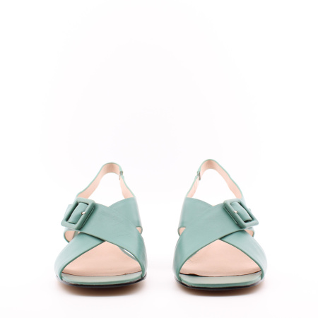 RESPECT босоножки на широкую ногу измурудного цвета