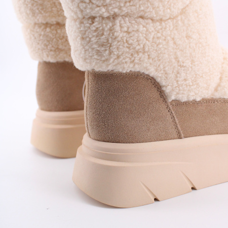 MADELLA полусапоги с декоративной опушкой