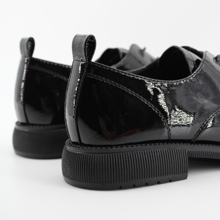 LUKME лаковые полуботинки на шнуровке