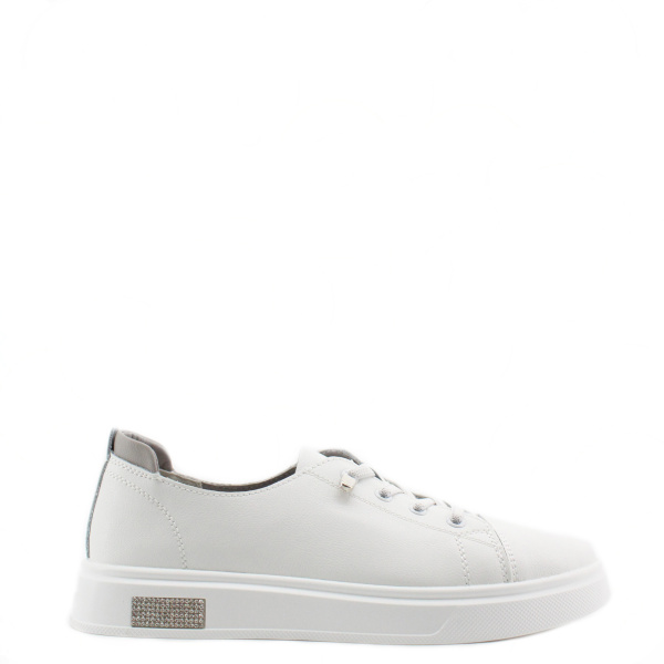 LUKME белые кожаные кеды