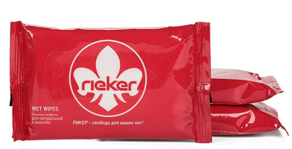 Салфетки для обуви из кожи и экокожи RIEKER