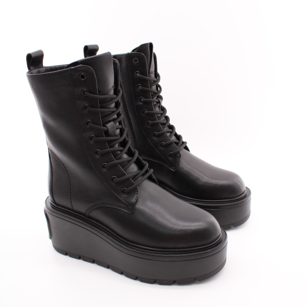 TOFA черные ботинки на толстой подошве